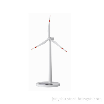 White painting Plastic Injection Solar Wind Turbine Model